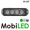 M-LED M-LED Flitser groen Pro 4 compact 12-24 volt E-keur M-LED M-LED Flitser groen Pro 4 compact 12-24 volt E-keur
