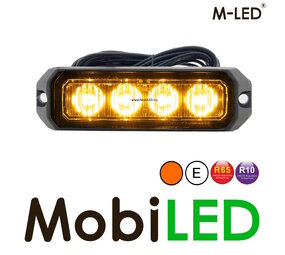 M-LED M-LED Flasher Amber Pro 4 Compact R65 5m M-LED M-LED Flasher Amber Pro 4 Compact R65 5m