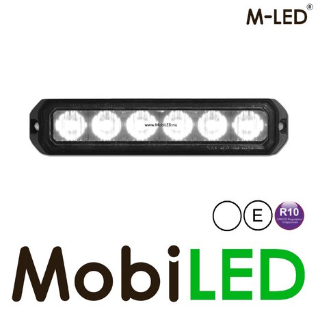M-LED M-LED Flitser wit Pro 6 compact 12-24 volt E-keur