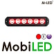 M-LED M-LED Flash rouge Pro 6 compact 12-24 volts E-marque M-LED M-LED Flash rouge Pro 6 compact 12-24 volts E-marque