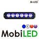 M-LED M-LED Flash Bleu Pro 6 Compact R65 12-24 volts E-marque M-LED M-LED Flash Bleu Pro 6 Compact R65 12-24 volts E-marque
