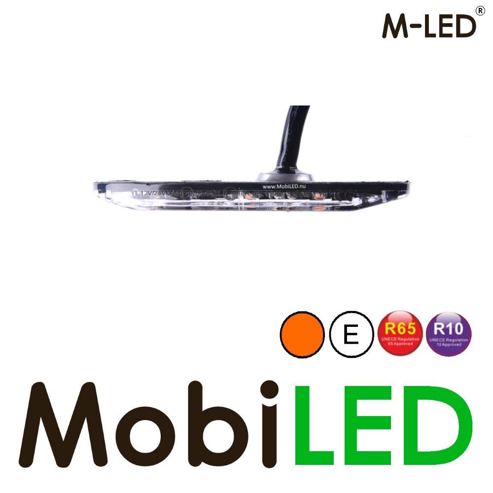 M-LED M-LED Super thin amber flasher 3 LEDs-mark
