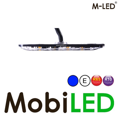 M-LED M-LED Super dunne flitser blauw  4 leds E-keur