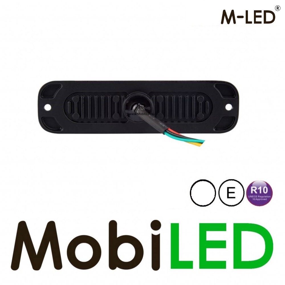 M-LED M-LED Flasher white ultra thin E-mark
