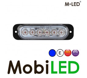 M-LED M-LED Clignotant bleu ultra mince E-mark M-LED M-LED Clignotant bleu ultra mince E-mark