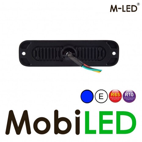 M-LED M-LED Clignotant bleu ultra mince E-marque M-LED M-LED Clignotant bleu ultra mince E-marque