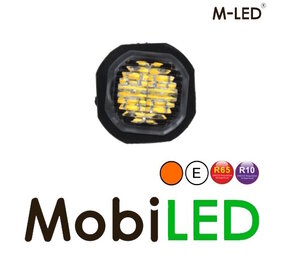 M-LED Hide away flasher flush mounting amber M-LED Hide away flasher flush mounting amber