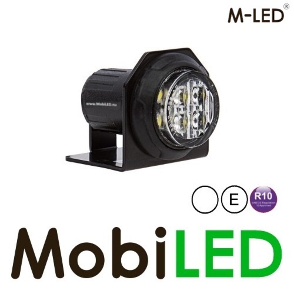 M-LED M-LED Hide away flitser wit inbouw E-keur M-LED M-LED Hide away flitser wit inbouw E-keur