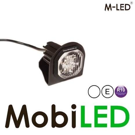 M-LED M-LED Hide away flasher white flush mounting M-LED M-LED Hide away flasher white flush mounting