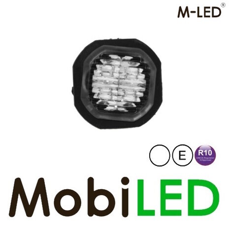 M-LED M-LED Hide away flitser wit inbouw E-keur M-LED M-LED Hide away flitser wit inbouw E-keur