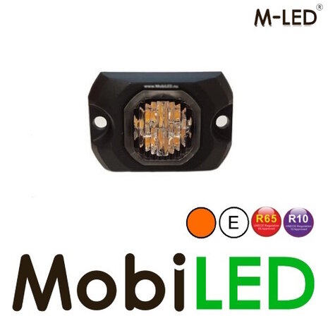 M-LED M-LED Hide away flash montage en saillie ambre E-marque