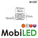 M-LED M-LED Hide away flitser opbouw amber E-keur M-LED M-LED Hide away flitser opbouw amber E-keur