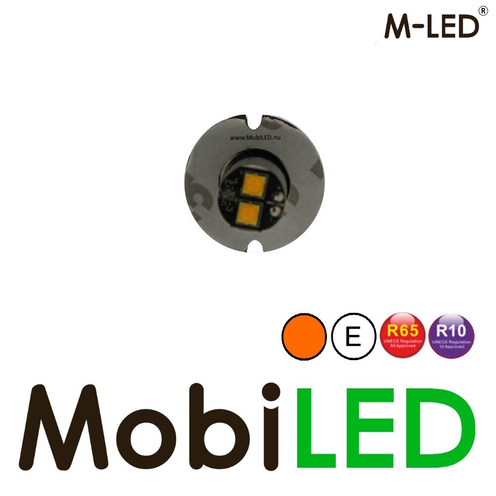M-LED M-LED Undercover flash montage encastré / en saillie ambre E-marque