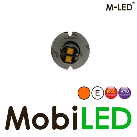 M-LED M-LED Undercover flash montage encastré / en saillie ambre E-marque