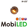 M-LED M-LED Undercover flash montage encastré / en saillie ambre E-marque