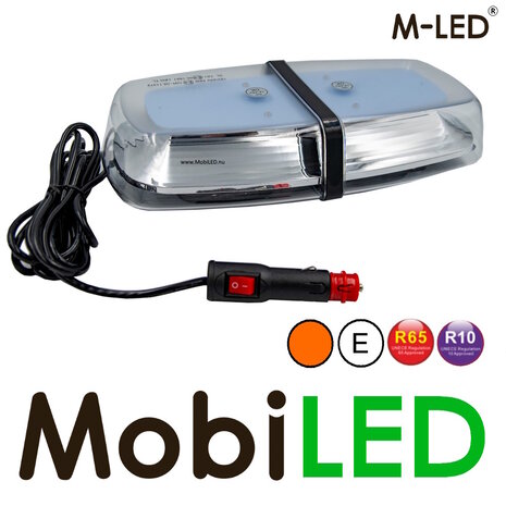 M-LED M-LED Flash bar 42 watts amber E-mark magnet