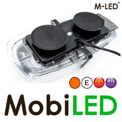 M-LED M-LED Flash bar 42 watts amber E-mark magnet