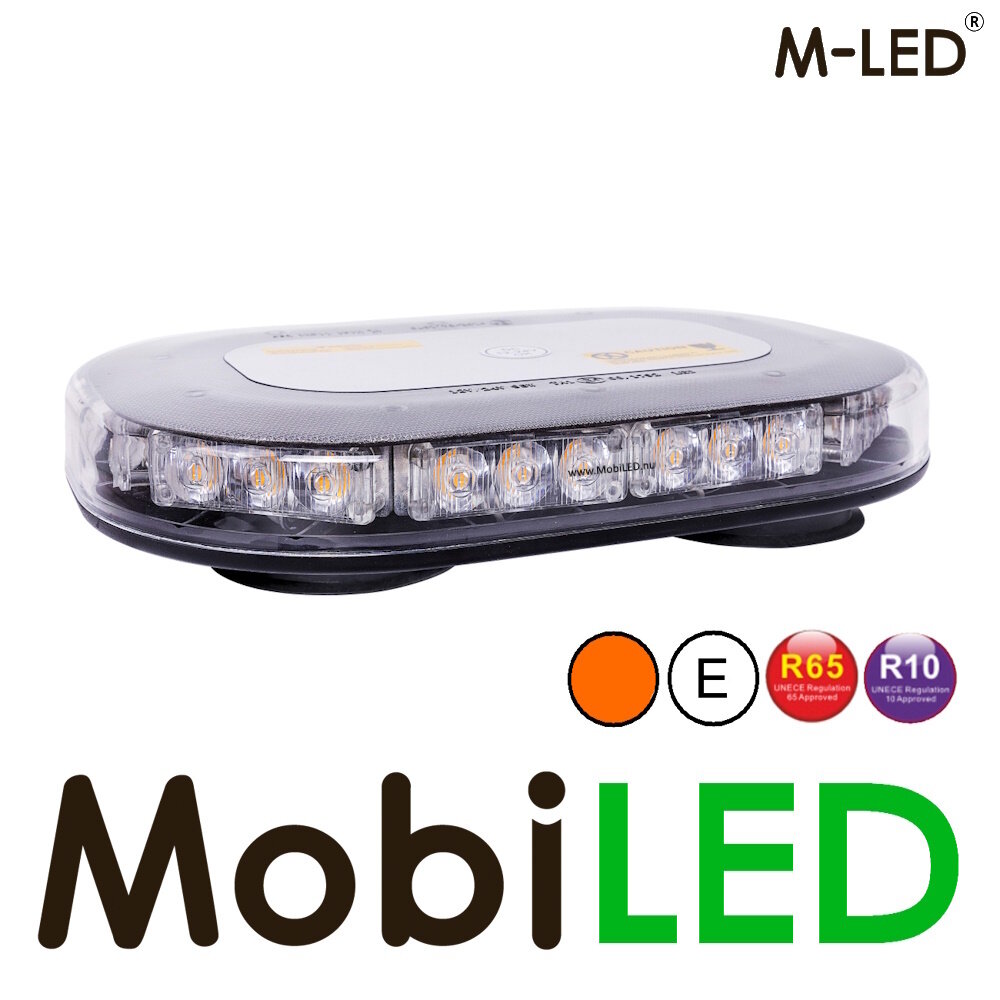 M-LED M-LED Flitsbalk dakset 90 watt Amber E-keur magneet