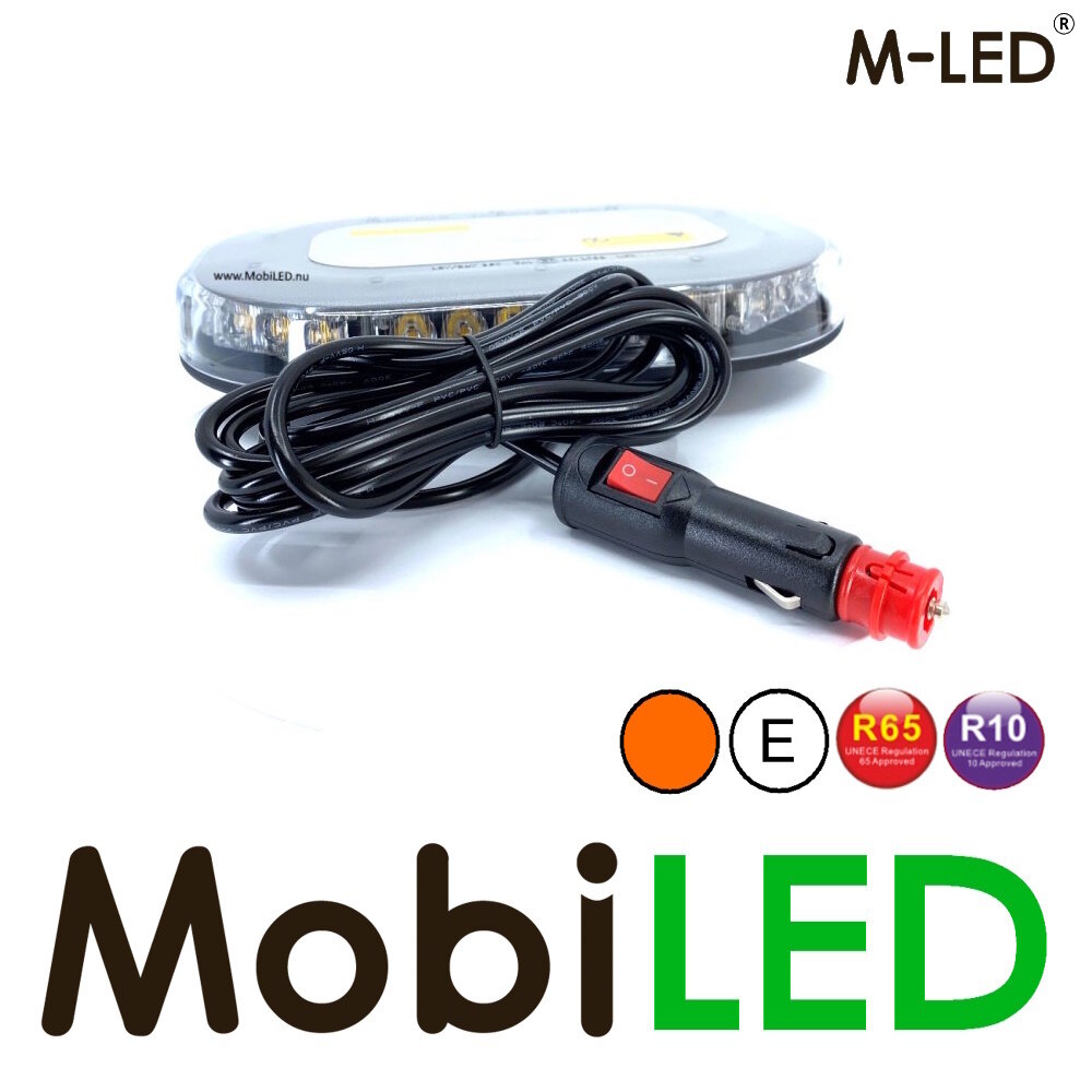 M-LED M-LED Flash bar roof set 90 watts Amber E-mark magnet