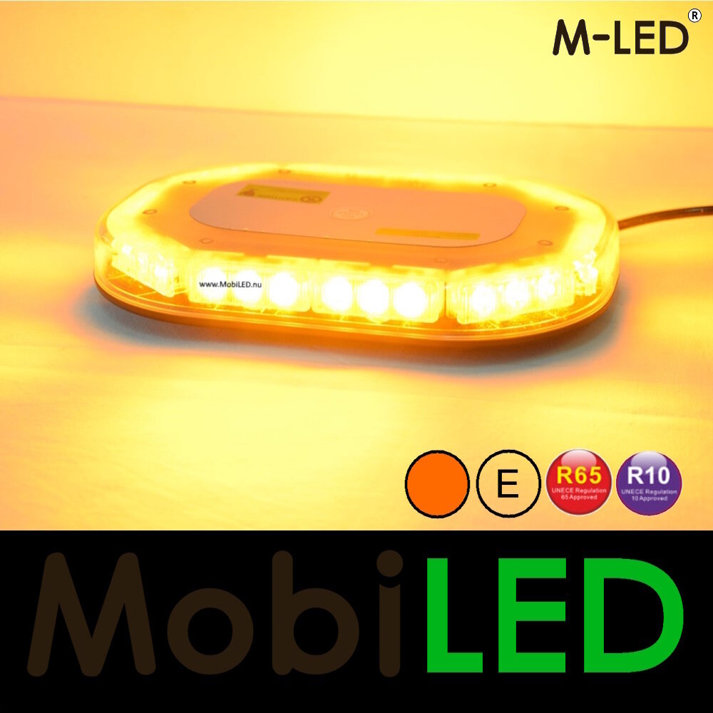 M-LED M-LED Flash bar roof set 90 watts Amber E-mark magnet