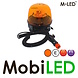 Balise rotative / lampe flasheur rechargeable avec base magnétique E-marque Balise rotative / lampe flasheur rechargeable avec base magnétique E-marque