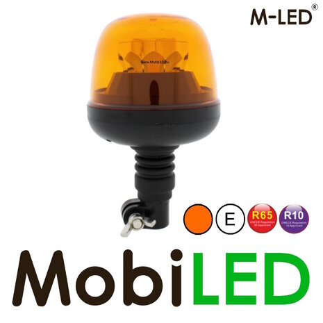 M-LED M-LED Amber zwaai/flitslamp met 7 patronen E-keur M-LED M-LED Amber zwaai/flitslamp met 7 patronen E-keur