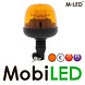 M-LED M-LED Amber zwaai/flitslamp met 7 patronen E-keur M-LED M-LED Amber zwaai/flitslamp met 7 patronen E-keur