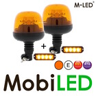 M-LED M-LED Ensemble d’action: 2 Gyrophares 7 motifs + 2 Flash Pro 4 Compact