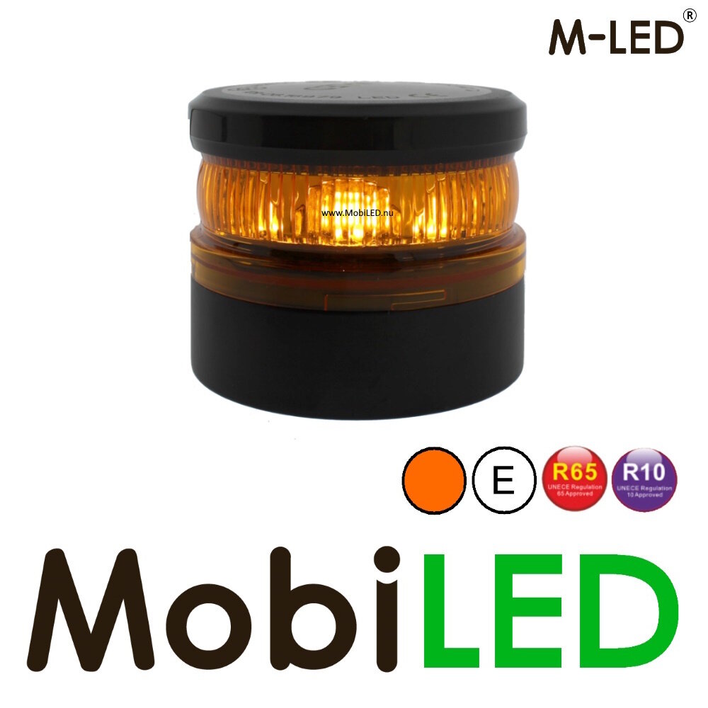 M-LED M-LED Mini balise rotative / lampe flash aimant E-mark M-LED M-LED Mini balise rotative / lampe flash aimant E-mark