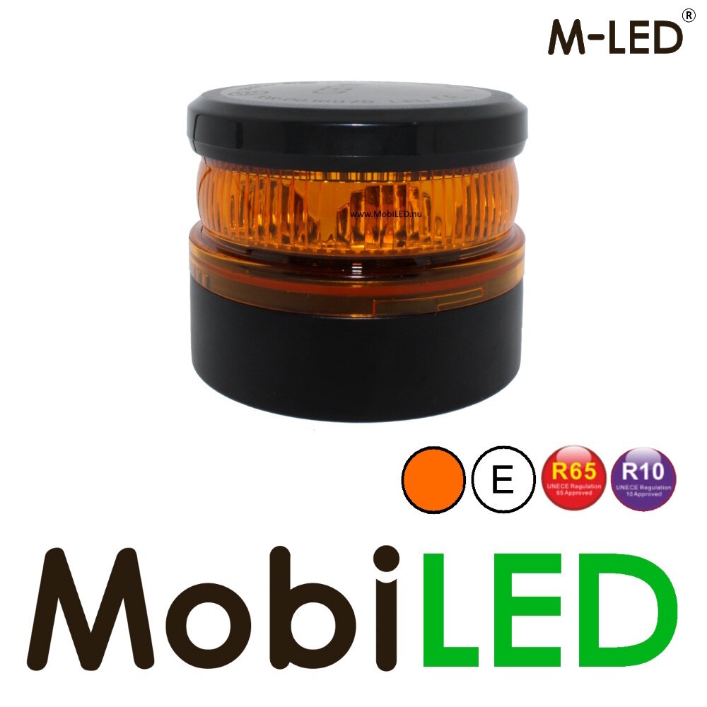M-LED M-LED Mini balise rotative / lampe flash aimant E-mark M-LED M-LED Mini balise rotative / lampe flash aimant E-mark