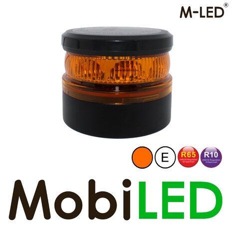 M-LED M-LED Mini rotating beacon / flasher magnet E-mark