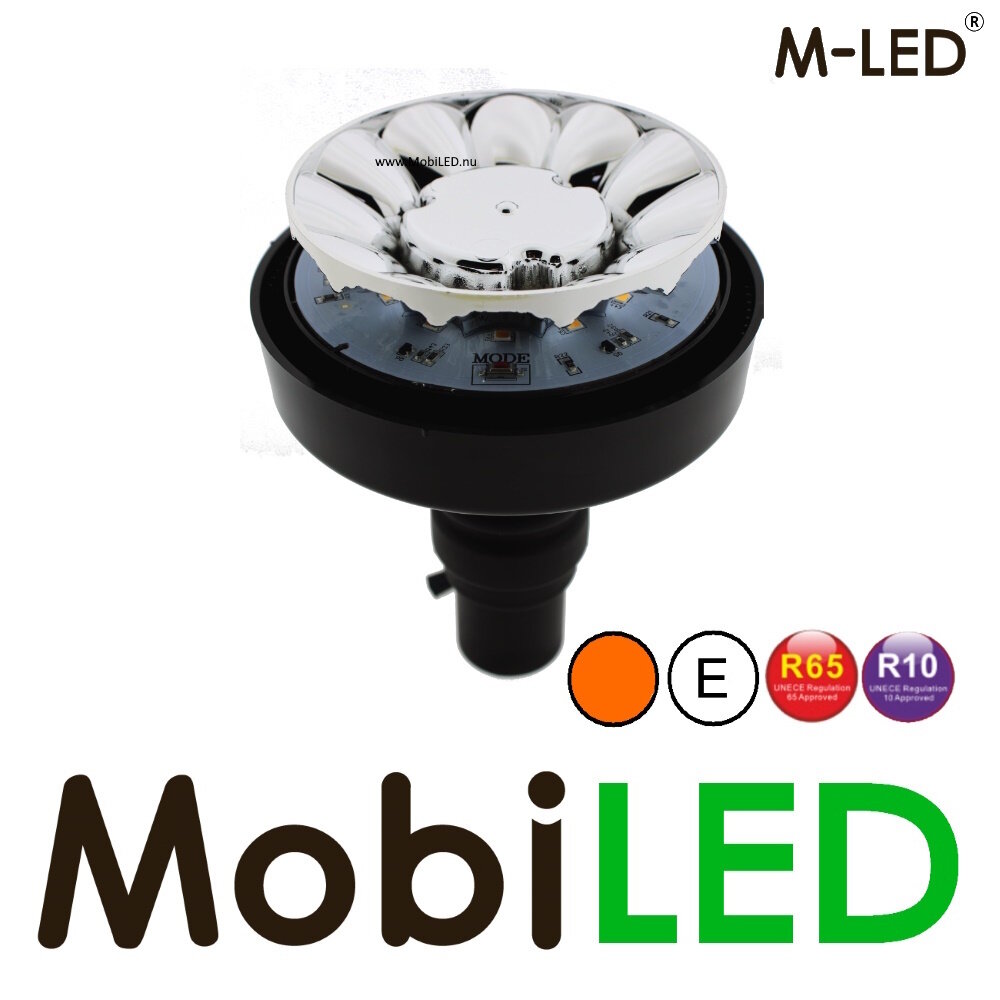 M-LED M-LED Rotating beacon / flasher 12 watts DIN mounting E-mark