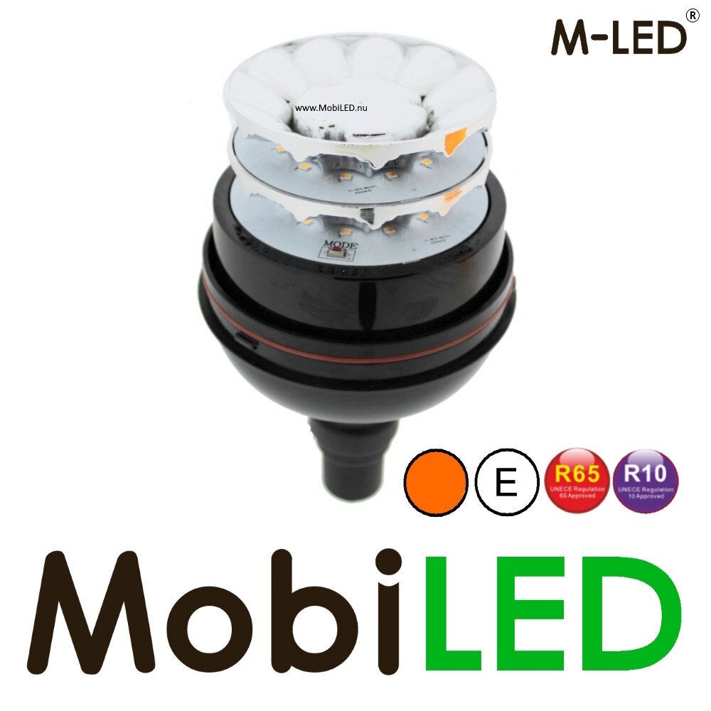 M-LED M-LED Rotating beacon / flasher 24 watts DIN mouting E-mark