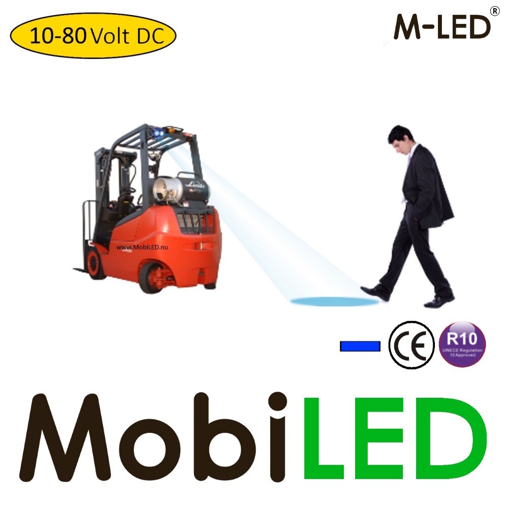 M-LED M-LED Blue spot Safety Line veiligheidslamp M-LED M-LED Blue spot Safety Line veiligheidslamp