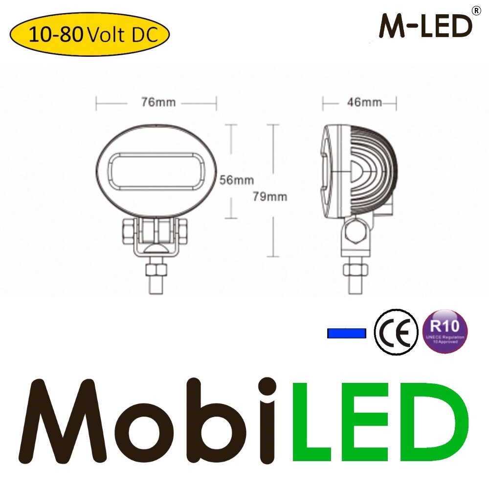 M-LED M-LED Blue spot Safety Line safety lamp M-LED M-LED Blue spot Safety Line safety lamp