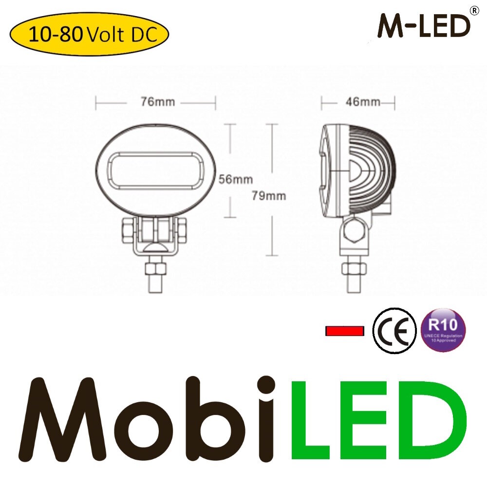 M-LED M-LED Red spot Safety Line safety lamp E-mark M-LED M-LED Red spot Safety Line safety lamp E-mark