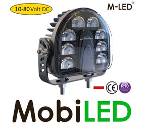 M-LED Lumière de sécurité 10-80 volts rouge M-LED Lumière de sécurité 10-80 volts rouge