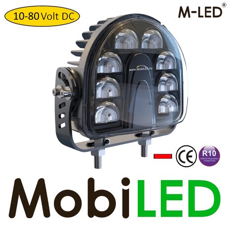 M-LED M-LED Safety lamp 10-80 volts Red E-mark M-LED M-LED Safety lamp 10-80 volts Red E-mark