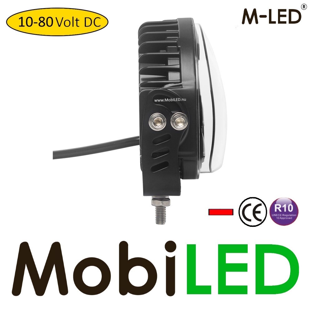 M-LED M-LED Lampe de sécurité 10-80 volts Rouge E-mark M-LED M-LED Lampe de sécurité 10-80 volts Rouge E-mark