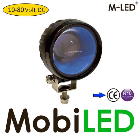 M-LED M-LED Blue spot Arrow Veiligheidslamp 10-80 volt E-keur M-LED M-LED Blue spot Arrow Veiligheidslamp 10-80 volt E-keur
