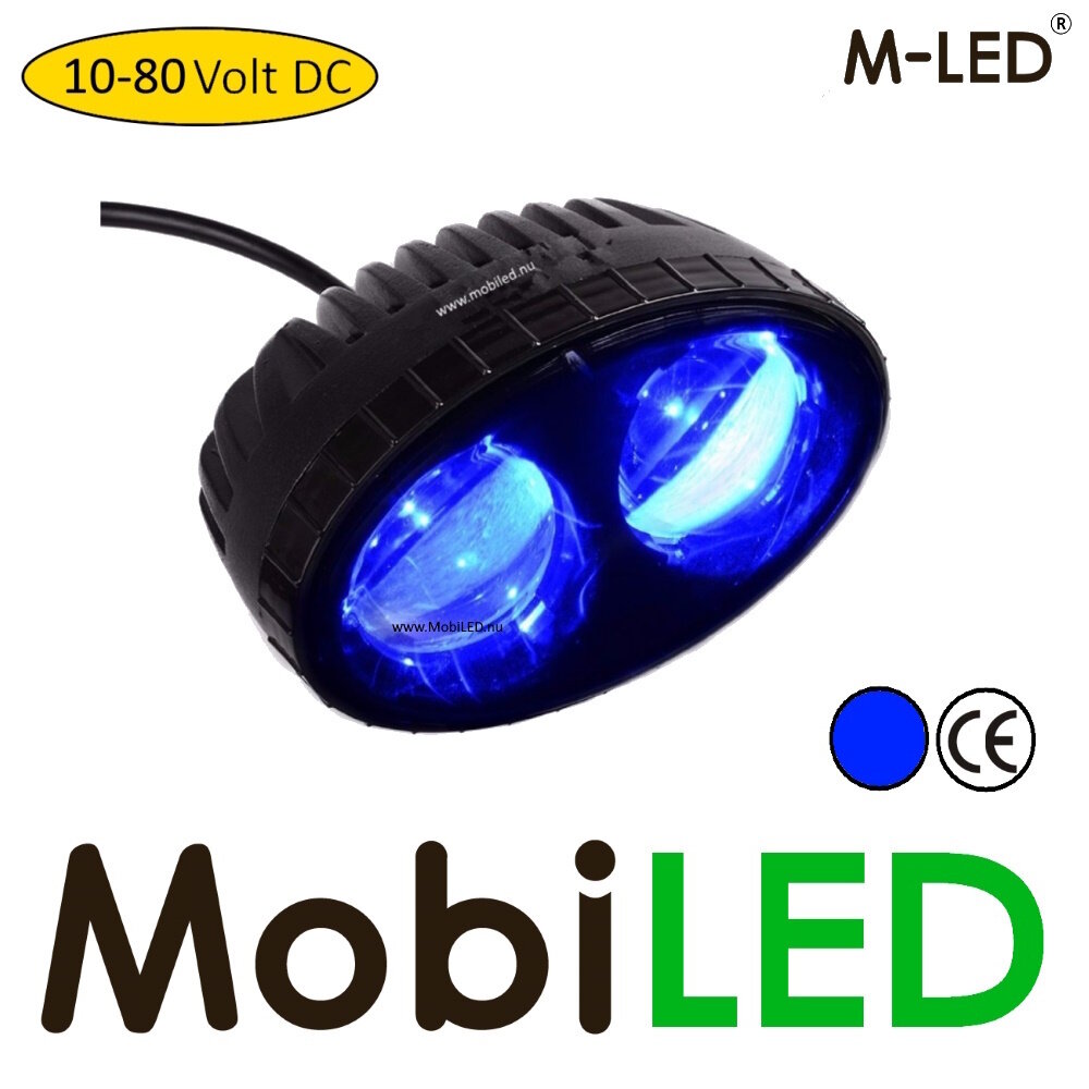 M-LED M-LED Feu de projecteur sécurité Bleu