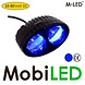M-LED M-LED Feu de projecteur sécurité Bleu