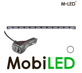 M-LED Conseiller trafic avec flash 105 cm blanc M-LED Conseiller trafic avec flash 105 cm blanc