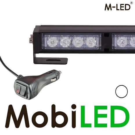 M-LED M-LED Traffic advisor flitser 8 leds 708 mm Wit M-LED M-LED Traffic advisor flitser 8 leds 708 mm Wit