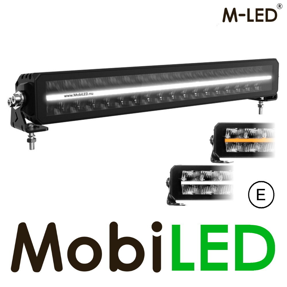 M-LED M-LED Hero with white/amber position light 22"/55.5 cm E-mark M-LED M-LED Hero with white/amber position light 22"/55.5 cm E-mark