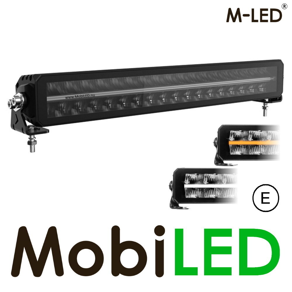 M-LED M-LED Hero avec feu de position blanc/ambre 22"/55,5 cm E-marque M-LED M-LED Hero avec feu de position blanc/ambre 22"/55,5 cm E-marque