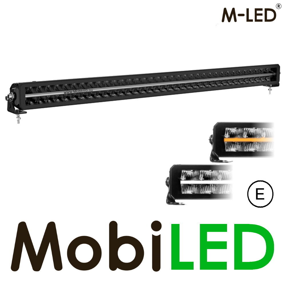 M-LED M-LED Hero avec feu de position blanc/ambre 42"/105,9 cm E-marque