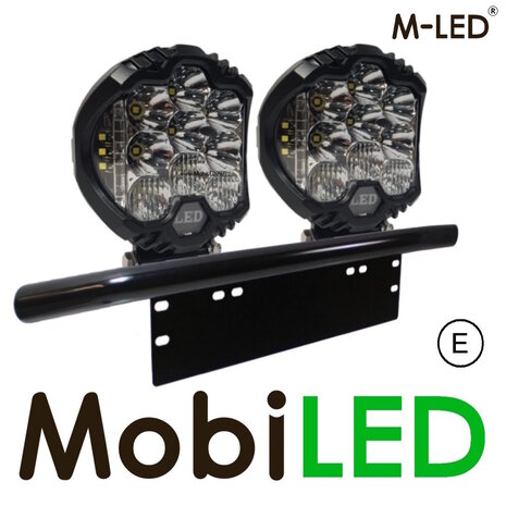 M-LED M-LED 7 pouces Baja spot combi  avec support avec feu de position
