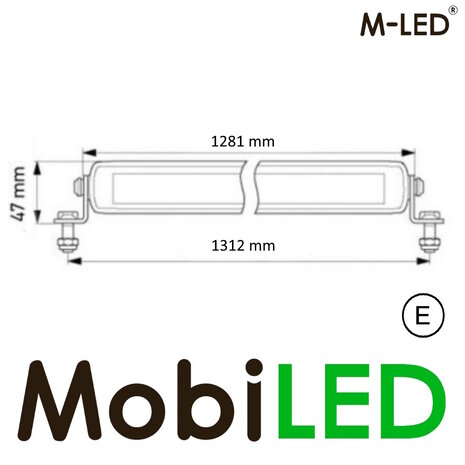 M-LED M-LED Sergeant SR 50"/127 cm 270 watts LED bar E-mark M-LED M-LED Sergeant SR 50"/127 cm 270 watts LED bar E-mark