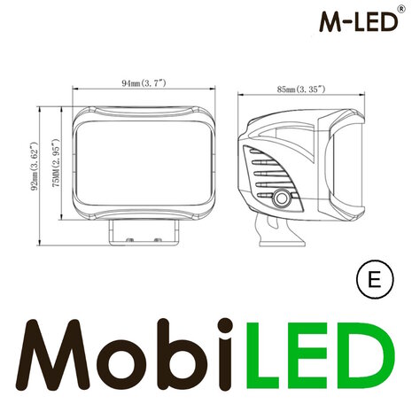 M-LED M-LED Side shooter 46 watt M-LED M-LED Side shooter 46 watt
